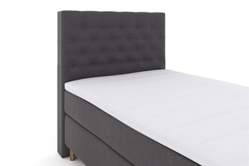 Select No 3 Kontinentalsäng 120x200 Fast - Mörkgrå/Koppar - Products - Möbler - Säng - Enkelsäng