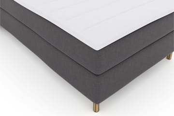 Select No 3 Kontinentalsäng 120x200 Fast - Mörkgrå/Koppar - Products - Möbler - Säng - Enkelsäng