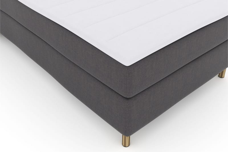 Select No 3 Kontinentalsäng 120x200 Fast - Mörkgrå/Koppar - Products - Möbler - Säng - Enkelsäng