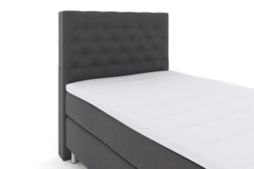 Select No 3 Kontinentalsäng 120x200 Fast - Mörkgrå/Metall - Products - Möbler - Säng - Enkelsäng
