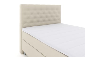 Select No 3 Kontinentalsäng 160x200 Medium - Beige/Metall - Products - Möbler - Säng - Kontinentalsäng