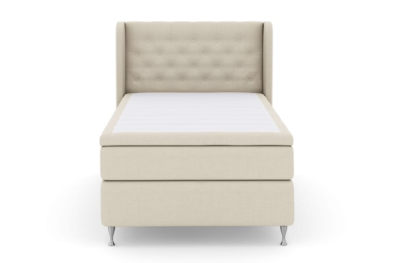 Select No 4 Komplett Sängpaket 120x200 Fast - Beige/Silver - Products - Möbler - Säng - Enkelsäng