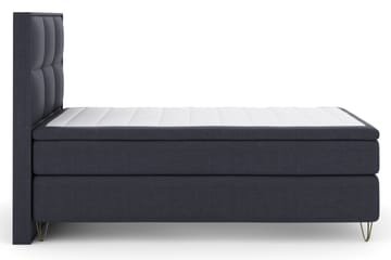 Select No 4 Komplett Sängpaket 120x200 Fast - Ljusgrå/Metall V-form - Products - Möbler - Säng - Enkelsäng