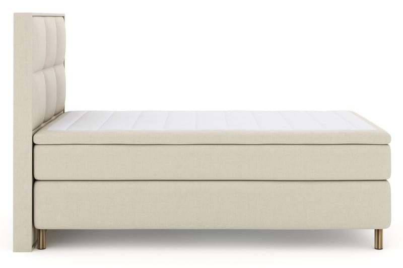 Select No 4 Komplett Sängpaket 120x200 Medium - Beige/Koppar - Products - Möbler - Säng - Enkelsäng