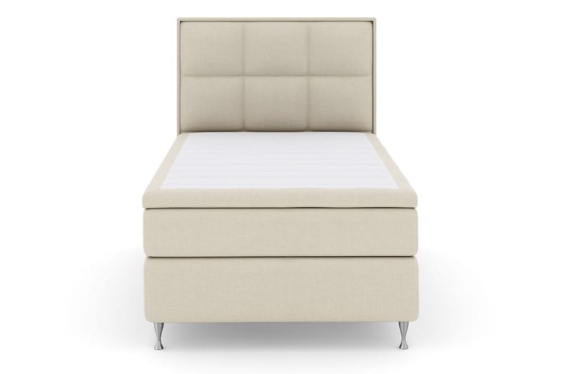 Select No 4 Komplett Sängpaket 120x200 Medium - Beige/Silver - Products - Möbler - Säng - Enkelsäng