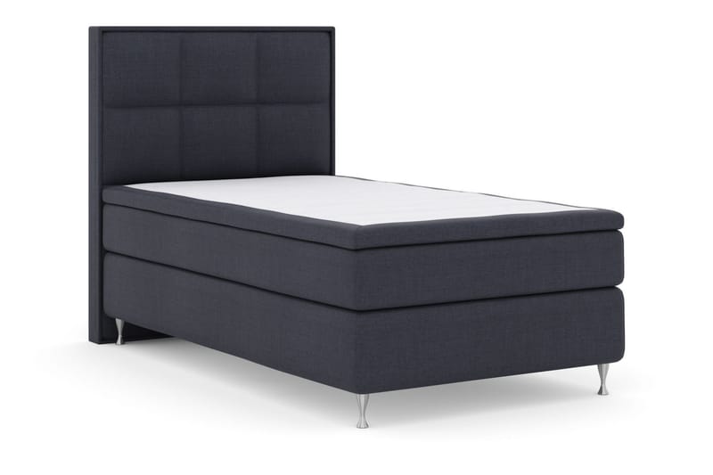 Select No 4 Komplett Sängpaket 120x200 Medium - Blå/Silver - Products - Möbler - Säng - Enkelsäng