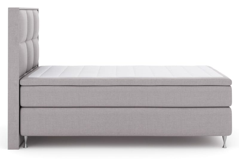 Select No 4 Komplett Sängpaket 120x200 Medium - Ljusgrå/Silver - Products - Möbler - Säng - Enkelsäng