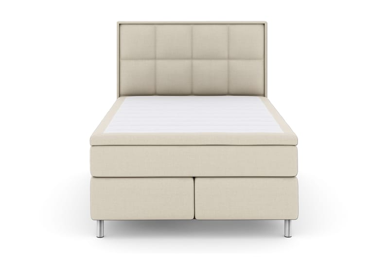 Select No 4 Komplett Sängpaket 140x200 Fast - Beige/Metall - Products - Möbler - Säng - Kontinentalsäng