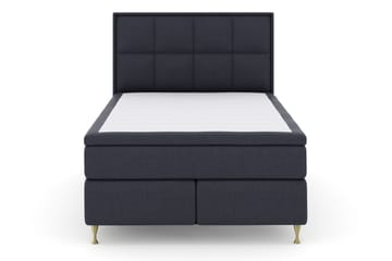 Select No 4 Komplett Sängpaket 160x200 Fast - Blå/Guld - Products - Möbler - Säng - Kontinentalsäng