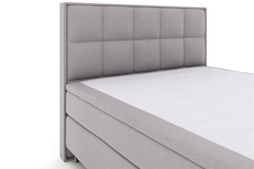Select No 4 Komplett Sängpaket 160x200 Fast - Ljusgrå/Guld - Products - Möbler - Säng - Kontinentalsäng