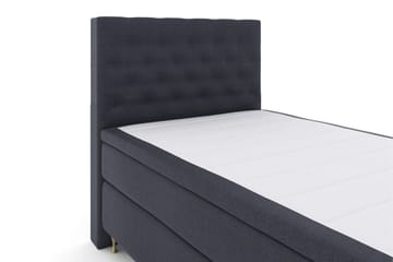 Select No 4 Kontinentalsäng 120x200 Fast - Blå/Guld - Products - Möbler - Säng - Enkelsäng