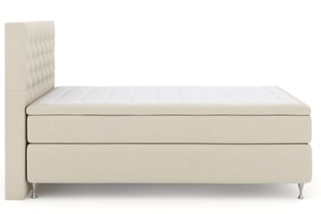 Select No 4 Kontinentalsäng 160x200 Fast/Medium - Beige/Silver - Products - Möbler - Säng - Kontinentalsäng