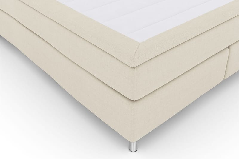 Select No 4 Kontinentalsäng 210x210 Fast - Beige/Metall - Products - Möbler - Säng - Kontinentalsäng