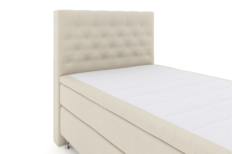 Select No 5 Komplett Sängpaket 120x200 Fast Latex - Beige/Silver - Products - Möbler - Säng - Enkelsäng