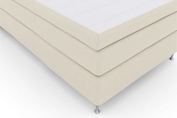 Select No 5 Komplett Sängpaket 120x200 Fast Latex - Beige/Silver - Products - Möbler - Säng - Enkelsäng