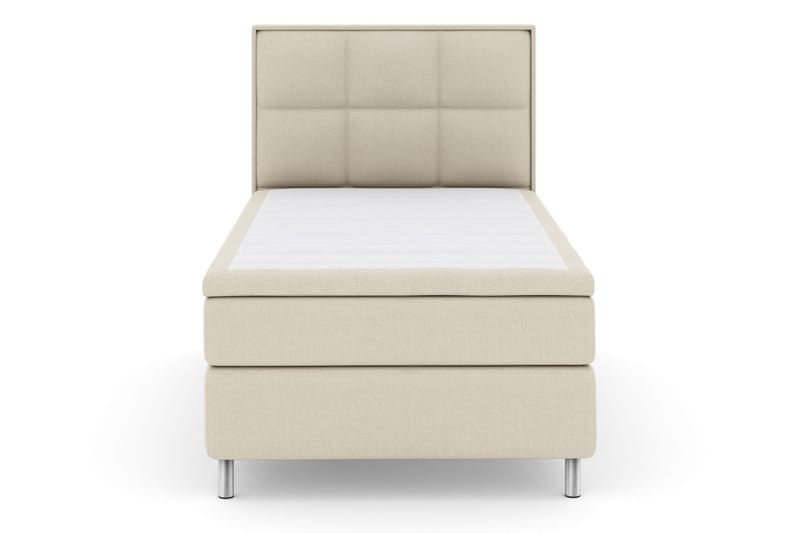 Select No 5 Komplett Sängpaket 120x200 Medium Latex - Beige/Metall - Products - Möbler - Säng - Enkelsäng
