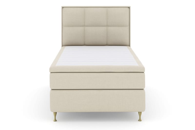 Select No 5 Komplett Sängpaket 120x200 Medium Watergel - Beige/Guld - Products - Möbler - Säng - Enkelsäng