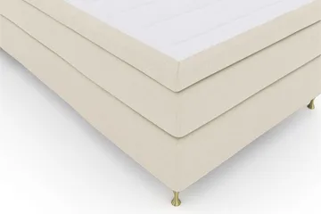 Select No 5 Komplett Sängpaket 120x200 Medium Watergel - Beige/Guld - Products - Möbler - Säng - Enkelsäng