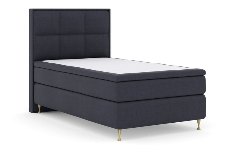 Select No 5 Komplett Sängpaket 120x200 Medium Watergel - Blå/Guld - Products - Möbler - Säng - Enkelsäng