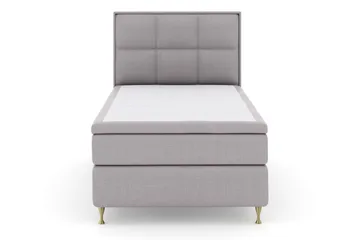 Select No 5 Komplett Sängpaket 120x200 Medium Watergel - Ljusgrå/Guld - Products - Möbler - Säng - Enkelsäng
