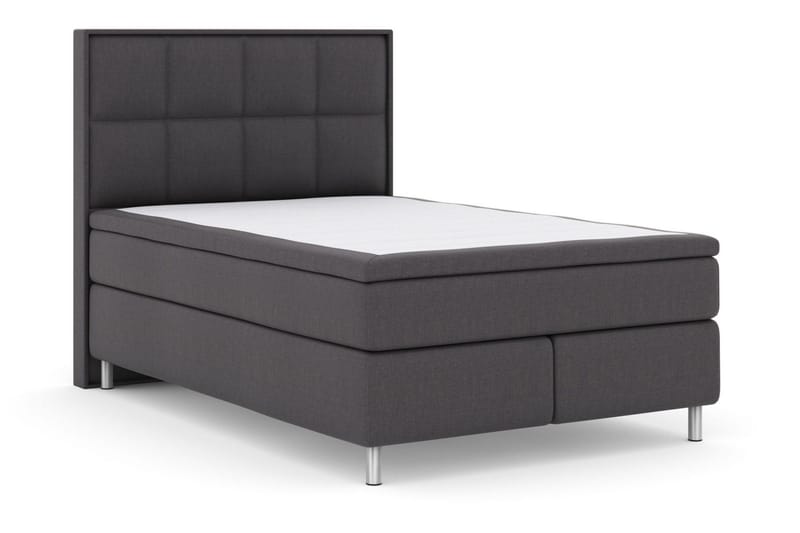 Select No 5 Komplett Sängpaket 140x200 Fast Watergel - Mörkgrå/Metall - Products - Möbler - Säng - Kontinentalsäng