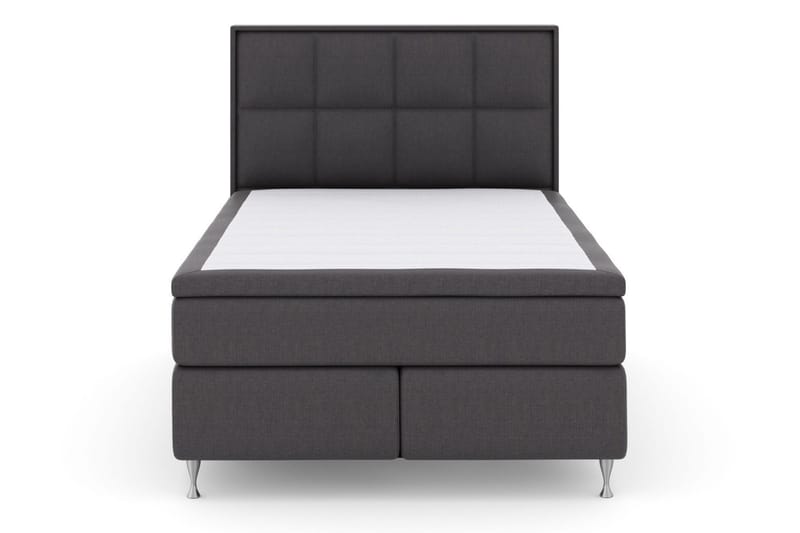 Select No 5 Komplett Sängpaket 140x200 Fast/Medium Watergel - Mörkgrå/Silver - Products - Möbler - Säng - Kontinentalsäng