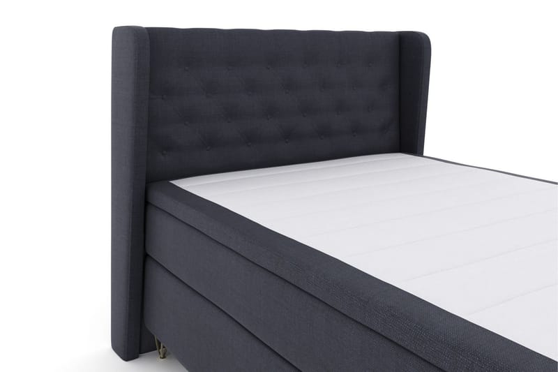 Select No 5 Komplett Sängpaket 140x200 Medium Watergel - Blå/Metall V-form - Products - Möbler - Säng - Kontinentalsäng