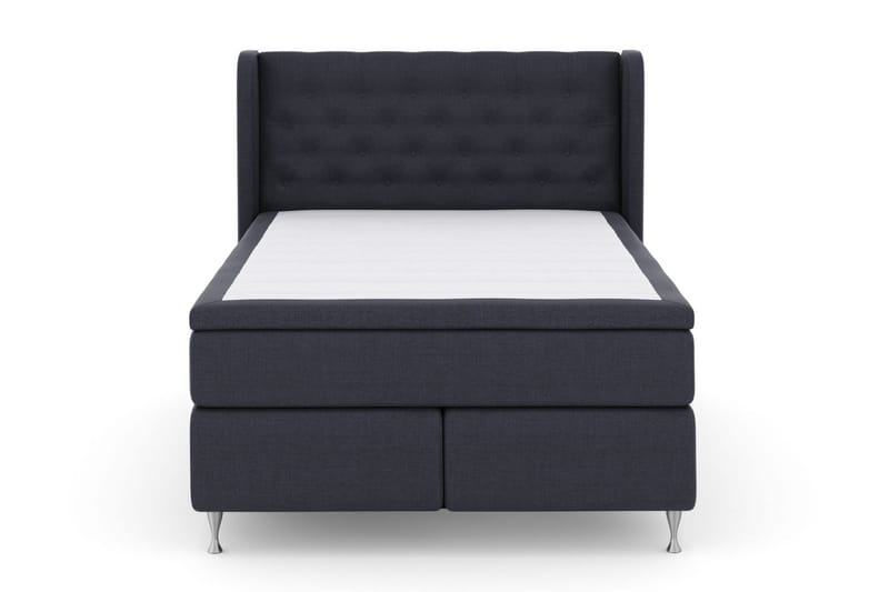 Select No 5 Komplett Sängpaket 140x200 Medium Watergel - Blå/Silver - Products - Möbler - Säng - Kontinentalsäng