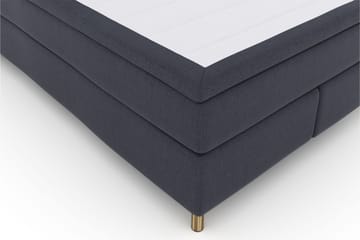 Select No 5 Komplett Sängpaket 160x200 Fast/Medium Watergel - Blå/Koppar - Products - Möbler - Säng - Kontinentalsäng