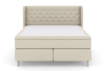 Select No 5 Komplett Sängpaket 180x200 Fast Latex - Beige/Metall - Products - Möbler - Säng - Kontinentalsäng
