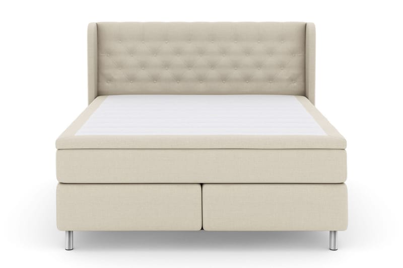 Select No 5 Komplett Sängpaket 180x200 Fast Latex - Beige/Metall - Products - Möbler - Säng - Kontinentalsäng