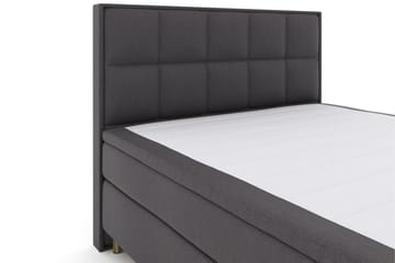 Select No 5 Komplett Sängpaket 210x210 Fast Watergel - Mörkgrå/Koppar - Products - Möbler - Säng - Kontinentalsäng