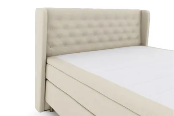 Select No 5 Komplett Sängpaket 210x210 Fast/Medium Watergel - Beige/Koppar - Products - Möbler - Säng - Kontinentalsäng