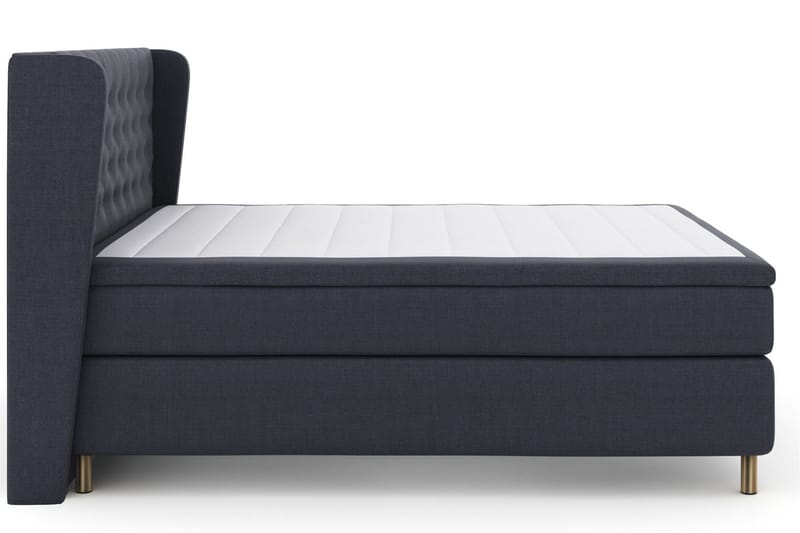 Select No 5 Komplett Sängpaket 210x210 Fast/Medium Watergel - Blå/Koppar - Products - Möbler - Säng - Kontinentalsäng