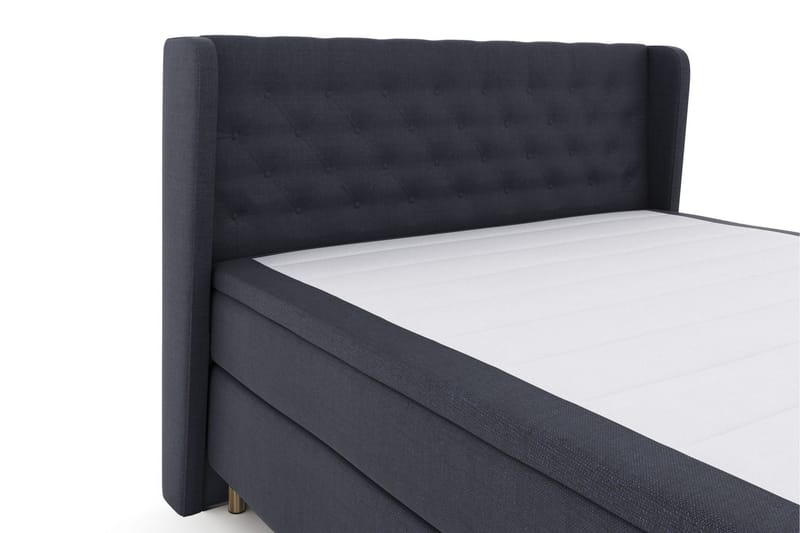 Select No 5 Komplett Sängpaket 210x210 Medium Latex - Blå/Koppar - Products - Möbler - Säng - Kontinentalsäng