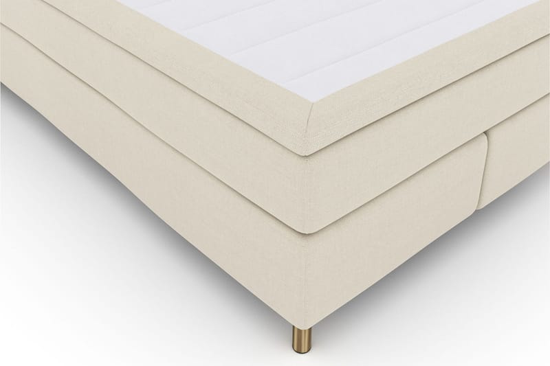Select No 5 Kontinentalsäng 160x200 Fast/Medium Watergel - Beige/Koppar - Products - Möbler - Säng - Kontinentalsäng
