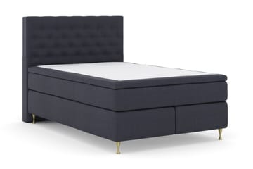 Select No 5 Kontinentalsäng 160x200 Fast/Medium Watergel - Blå/Guld - Products - Möbler - Säng - Kontinentalsäng