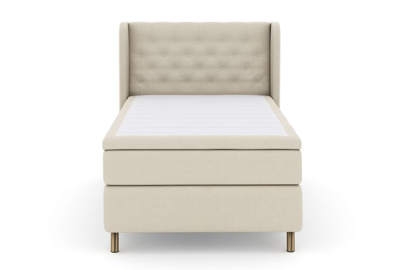 Select No 6 Komplett Sängpaket 120x200 Fast Latex/Memory - Beige/Koppar - Products - Möbler - Säng - Enkelsäng