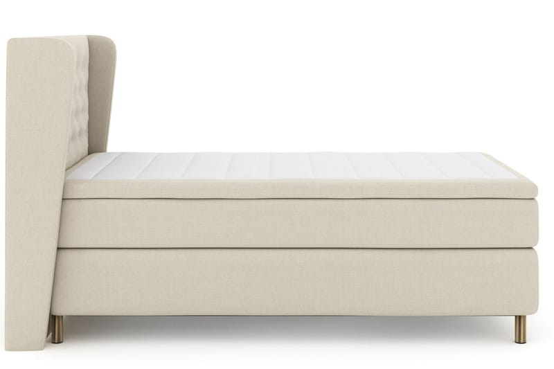 Select No 6 Komplett Sängpaket 120x200 Fast Latex/Memory - Beige/Koppar - Products - Möbler - Säng - Enkelsäng
