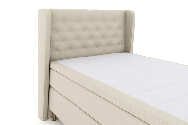 Select No 6 Komplett Sängpaket 120x200 Fast Latex/Memory - Beige/Koppar - Products - Möbler - Säng - Enkelsäng