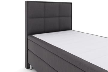 Select No 6 Komplett Sängpaket 120x200 Fast Watergel - Mörkgrå/Metall - Products - Möbler - Säng - Enkelsäng