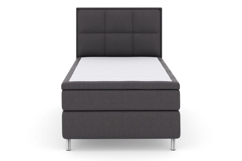 Select No 6 Komplett Sängpaket 120x200 Fast Watergel - Mörkgrå/Metall - Products - Möbler - Säng - Enkelsäng
