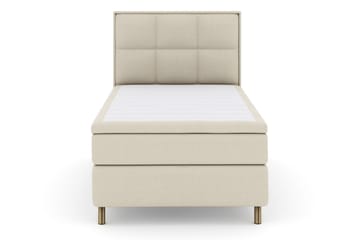 Select No 6 Komplett Sängpaket 120x200 Medium Latex/Memory - Beige/Koppar - Products - Möbler - Säng - Enkelsäng