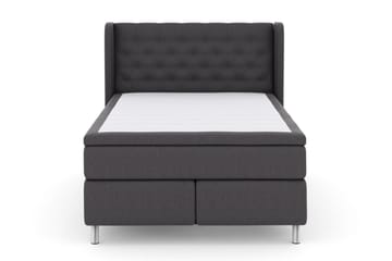 Select No 6 Komplett Sängpaket 140x200 Fast Watergel - Mörkgrå/Metall - Products - Möbler - Säng - Kontinentalsäng