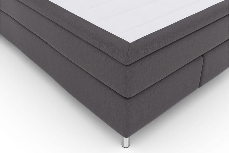 Select No 6 Komplett Sängpaket 140x200 Medium Memory/Pocket - Mörkgrå/Metall - Products - Möbler - Säng - Kontinentalsäng