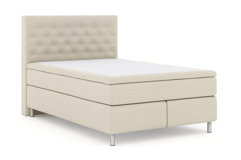 Select No 6 Kontinentalsäng 160x200 Medium Watergel - Beige/Metall - Products - Möbler - Säng - Kontinentalsäng