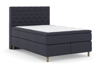 Select No 6 Kontinentalsäng 160x200 Medium Watergel - Blå/Metall - Products - Möbler - Säng - Kontinentalsäng