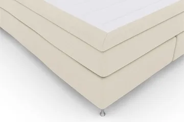 Select No 6 Kontinentalsäng 180x200 Fast Watergel - Beige/Silver - Products - Möbler - Säng - Kontinentalsäng