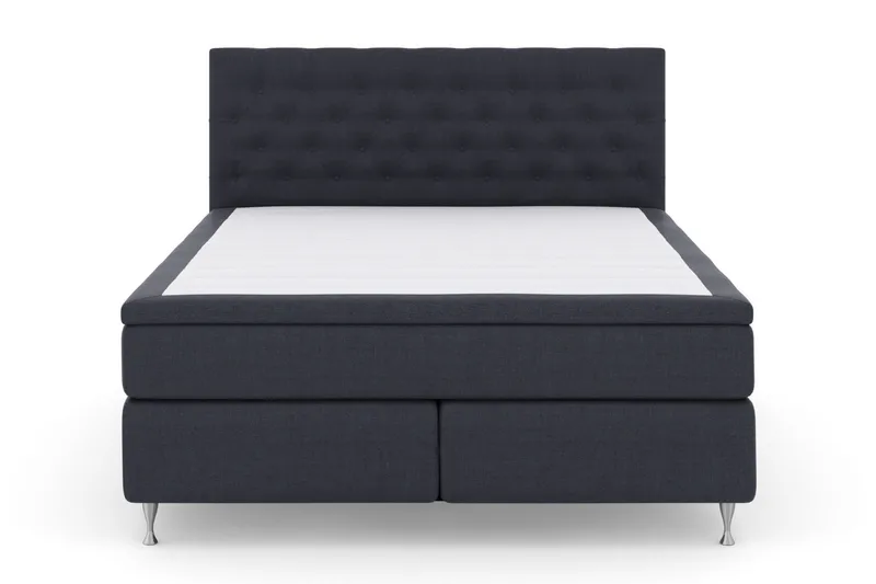 Select No 6 Kontinentalsäng 180x200 Fast Watergel - Blå/Silver - Products - Möbler - Säng - Kontinentalsäng