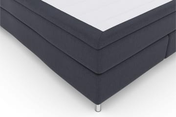 Select No 6 Kontinentalsäng 180x200 Fast/Medium Latex/Memory - Blå/Metall - Products - Möbler - Säng - Kontinentalsäng